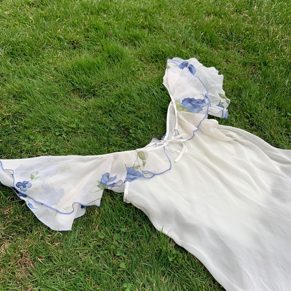 Sheer White Nightgown - Picture 1 of 1